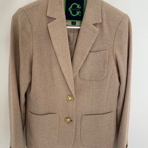 Tan Blazer Jacket